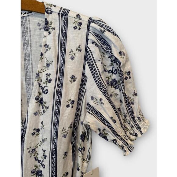 NWT Reformation Veronika Linen Dress Size Small - Picture 4 of 11